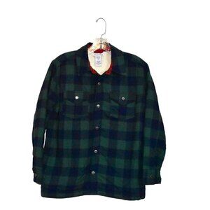Tommy Bahama Boys Long Sleeve Fleece Snap Up Plaid Shacket Size XXL 16 NWOT